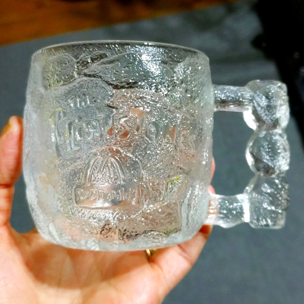 Flintstones McDonald's glasses